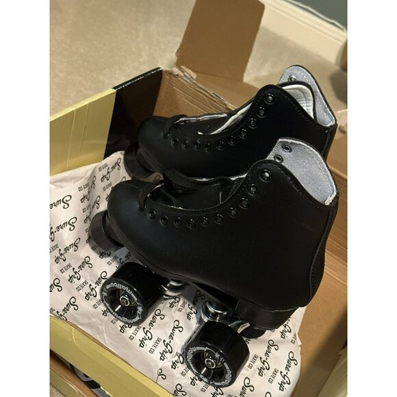 Sure-Grip Malibu Unisex Roller Skates Black NIB Mens 1 / Womens 2 - Picture 7 of 16